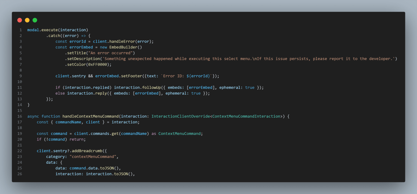 Code Snippet